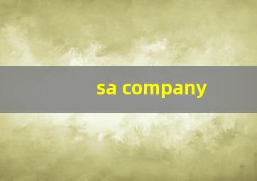 sa company